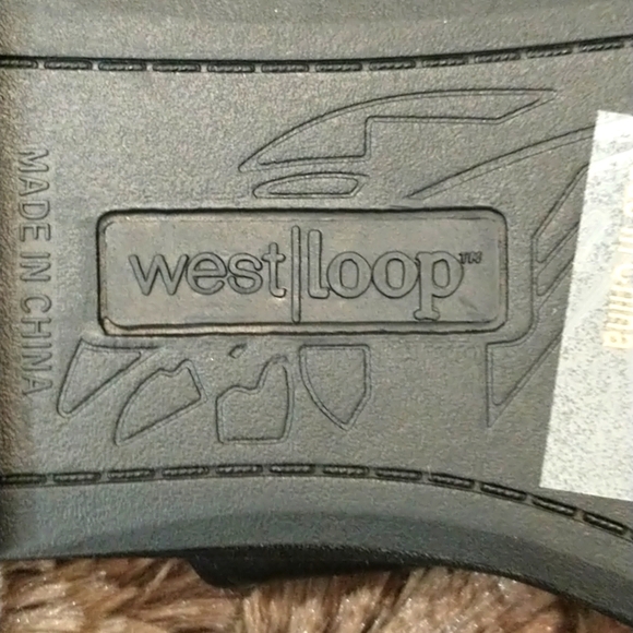 West loop sandals blingy size 7 to 8 - Picture 4 of 6